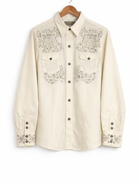 Vintage Roper Embroidered Western Shirt – Size Large